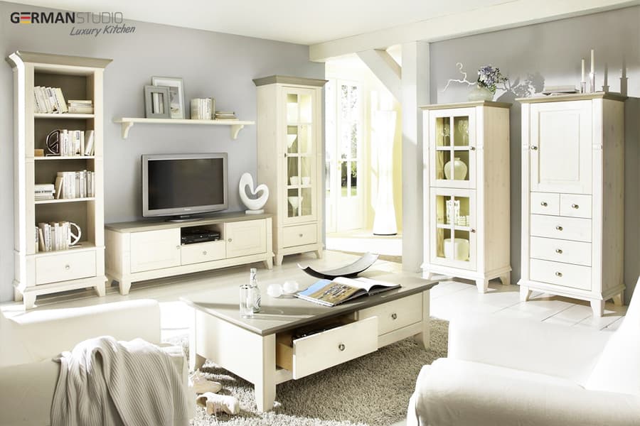 işıqlı tv stend modeli kamin